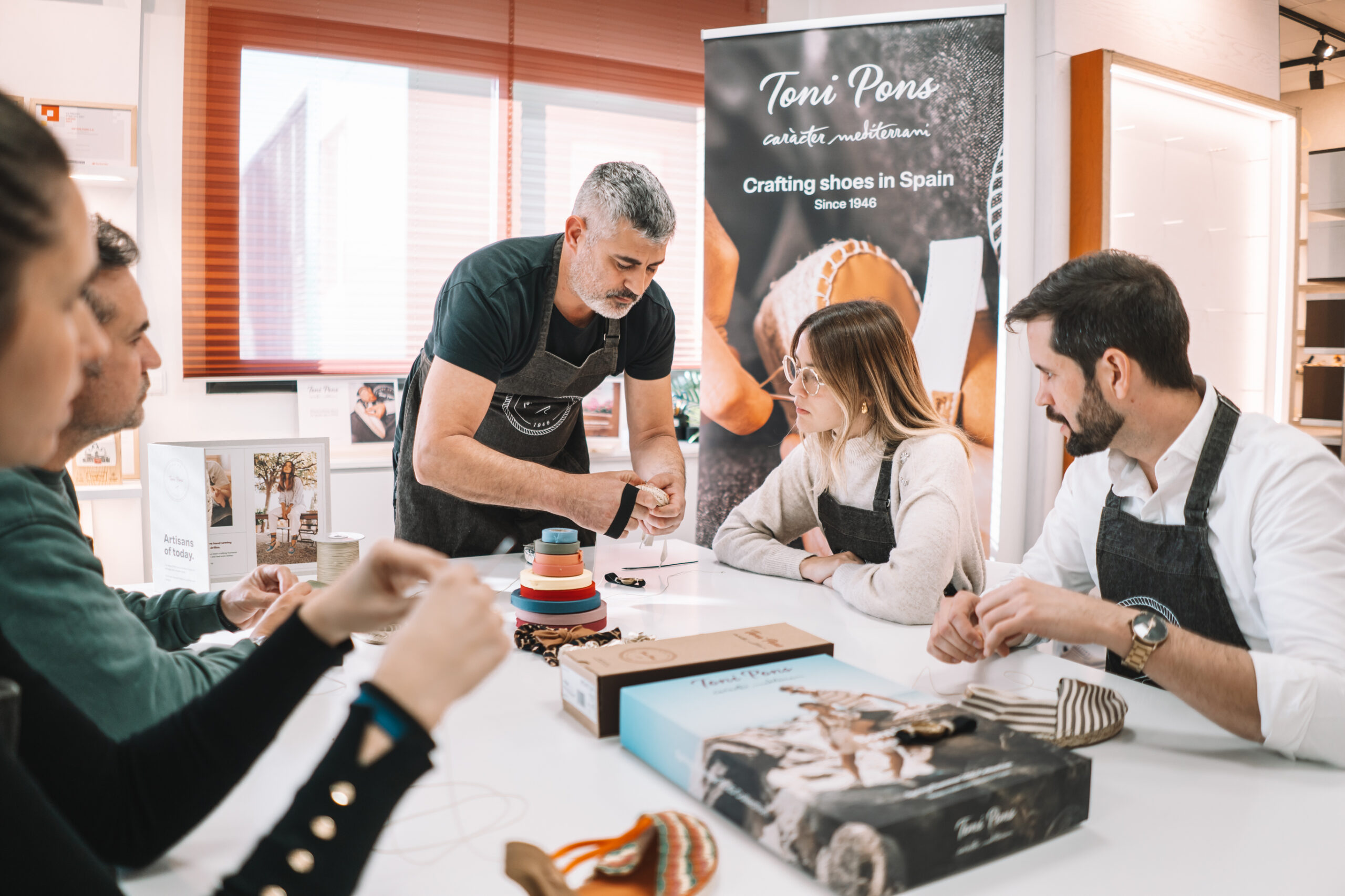 Espadrille sewing workshop
